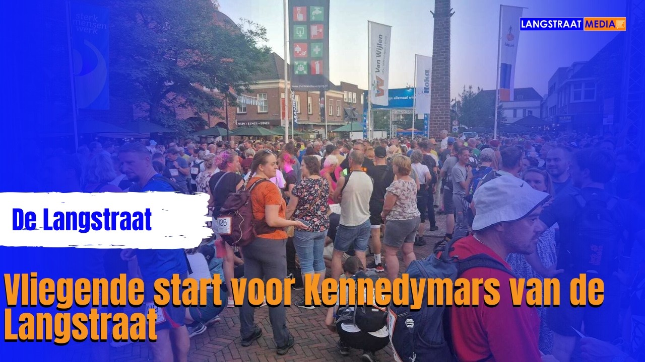 Vliegende start voor Kennedymars van de Langstraat