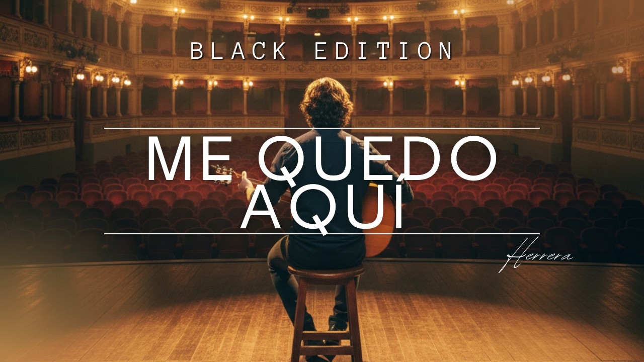 ME QUEDO AQUÍ – Black Edition (feat. HERRERA) | Flamenco Raw Session #08