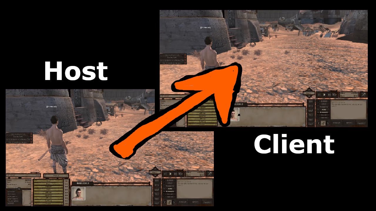 Kenshi Multiplayer: Loading a save from a remote client