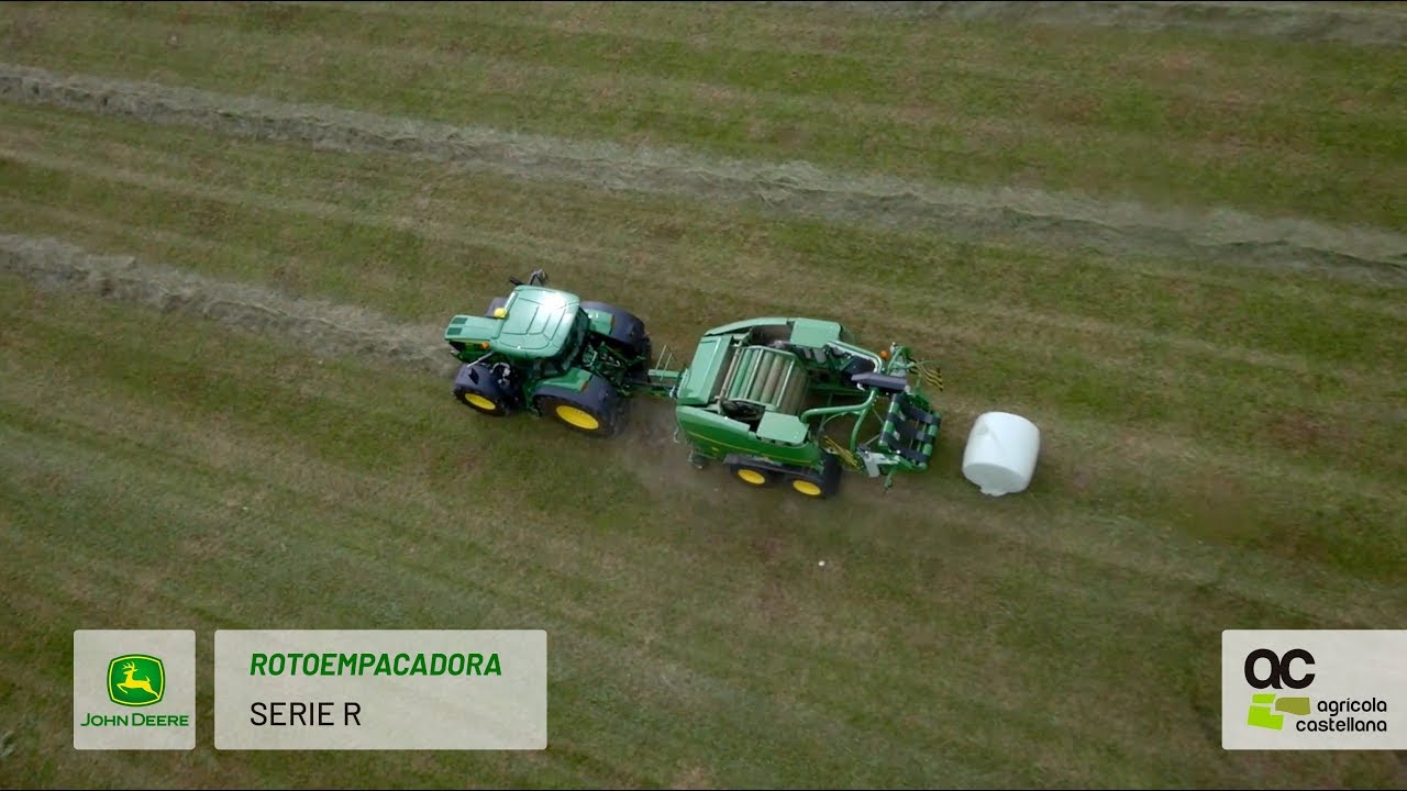 Rotoempacadora de Cámara Variable John Deere Serie R