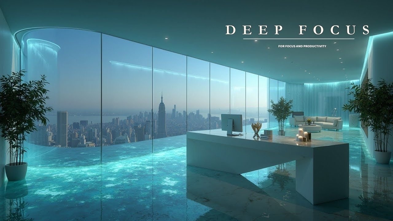 Deep Focus Music for Work | Спокойный эмбиент-фокус и интенсивная концентрация