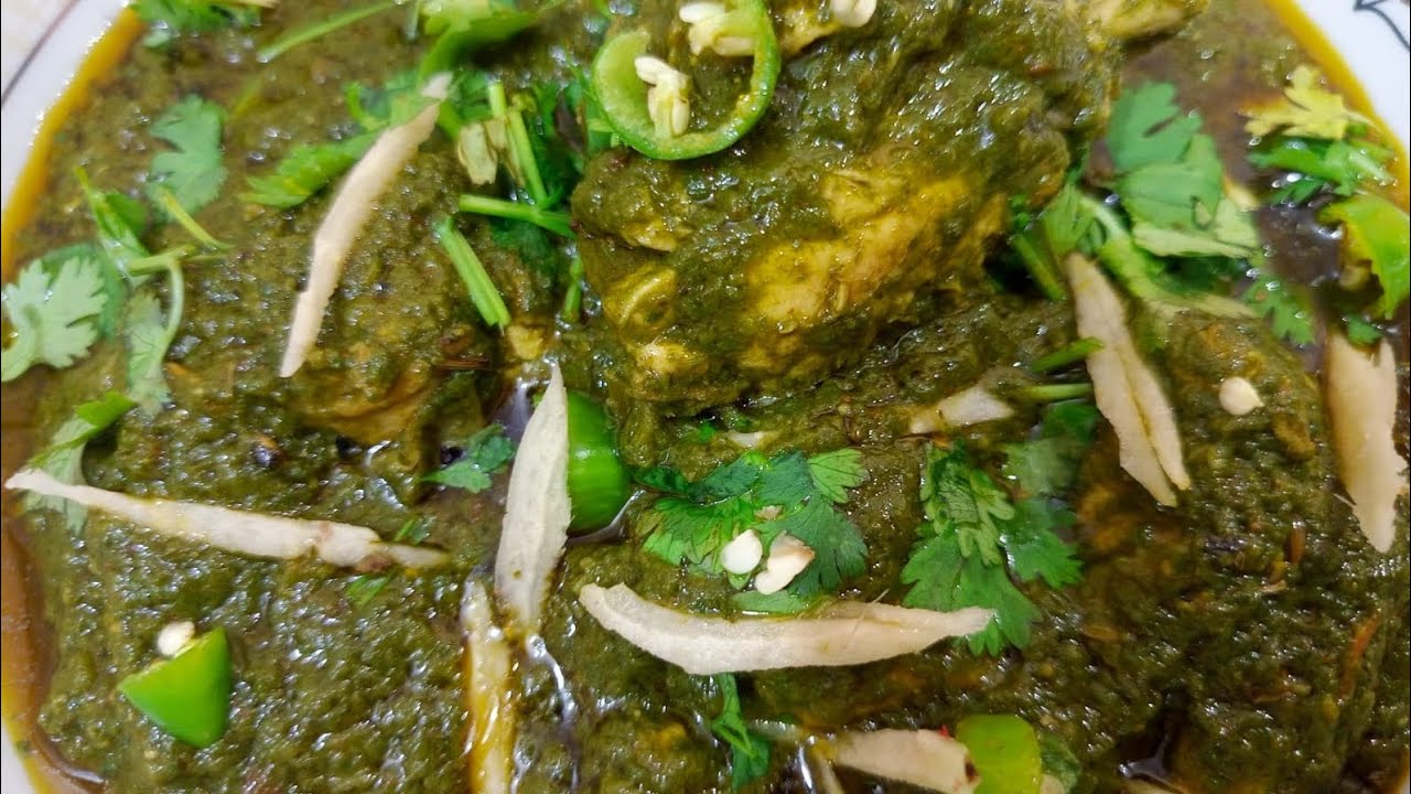 Palak cheken dagi style Mai 😋☑️😋