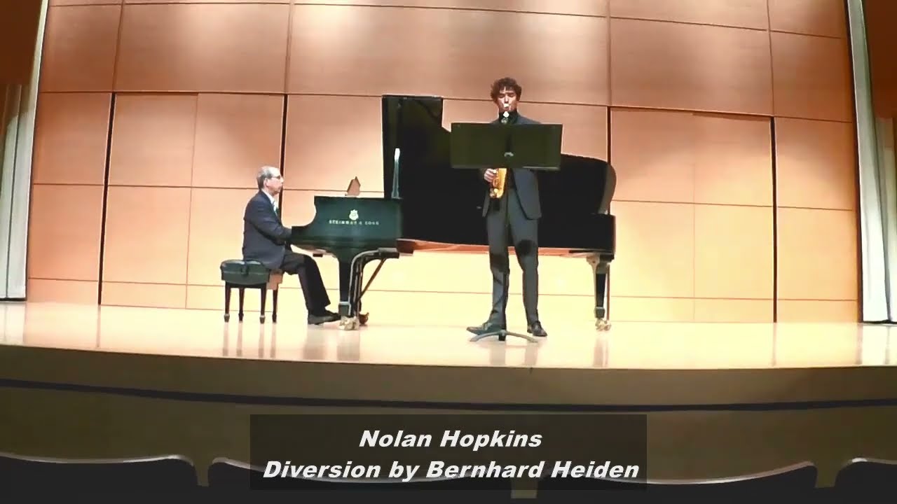 Nolan Hopkins performs 