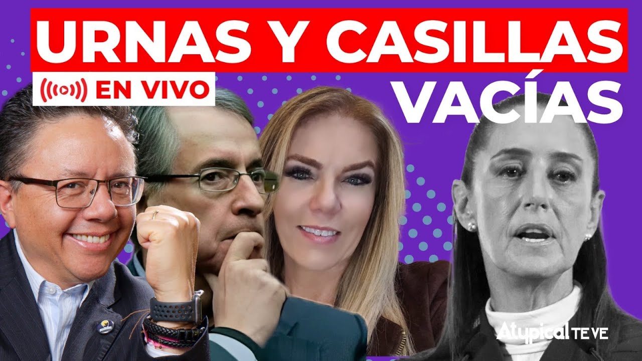 ¡REBELIÓN! Ciudadanos le dan la espalda a Sheinbaum en la elección judicial