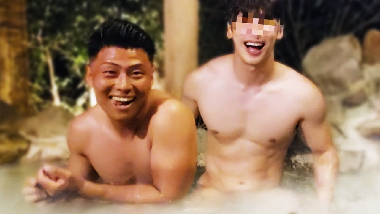 Hot spring with Mr.Rugby🇯🇵