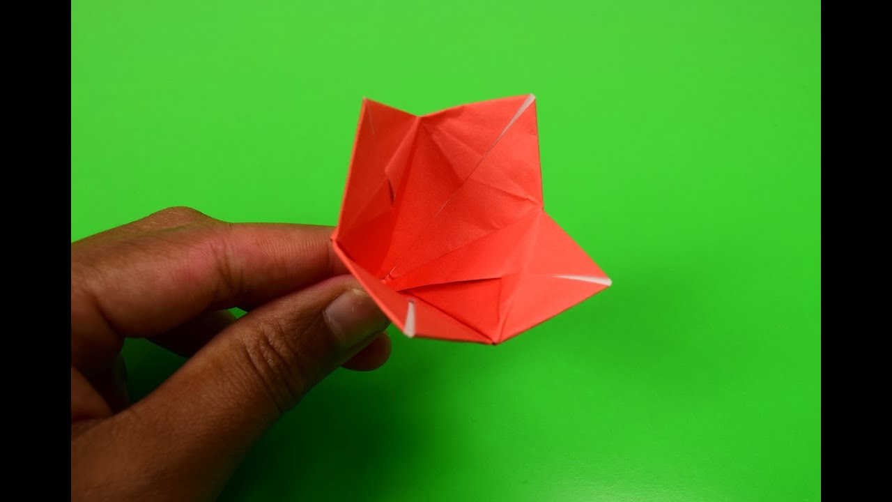 Bell Flower Origami