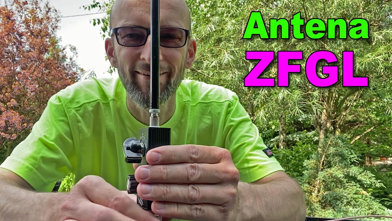 ZFGL - antena teleskopowa ze skrzynką antenową na pasma 10-80 m, air band, FM, 2m i 70 cm