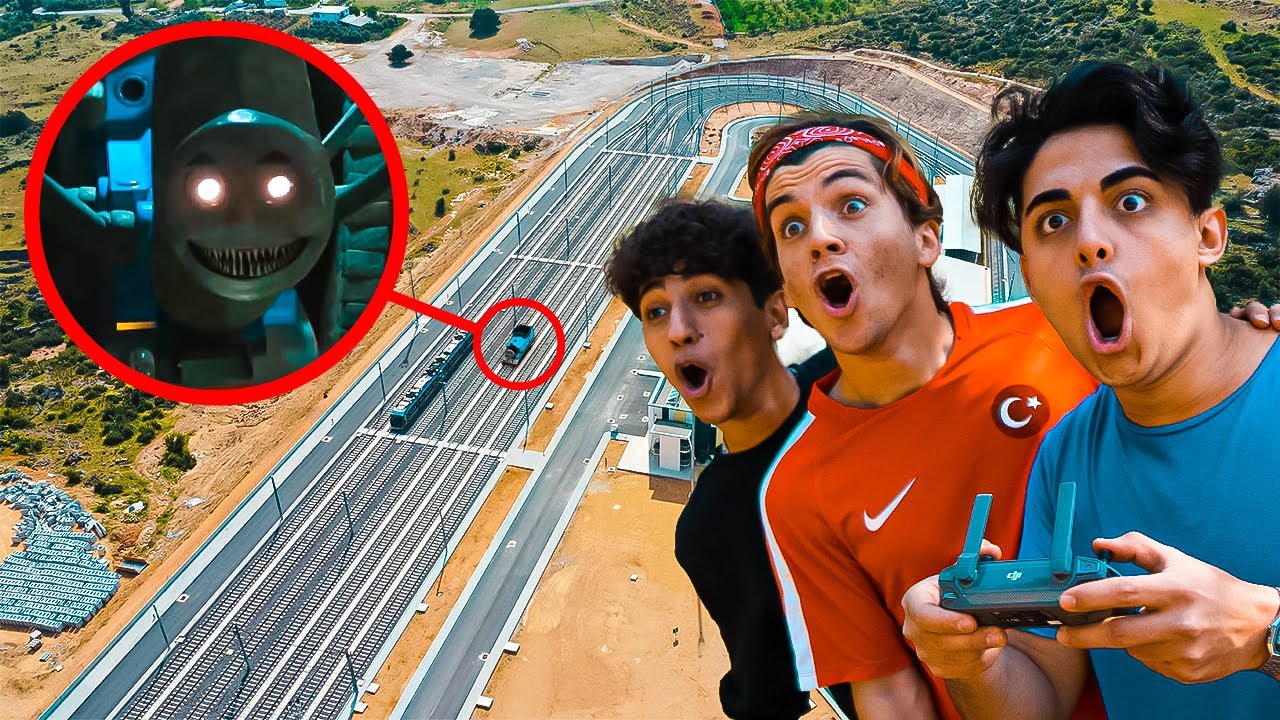 МЫ ПОХОТИЛИ THOMAS.EXE С ДРОНА !! (Напали на нас)