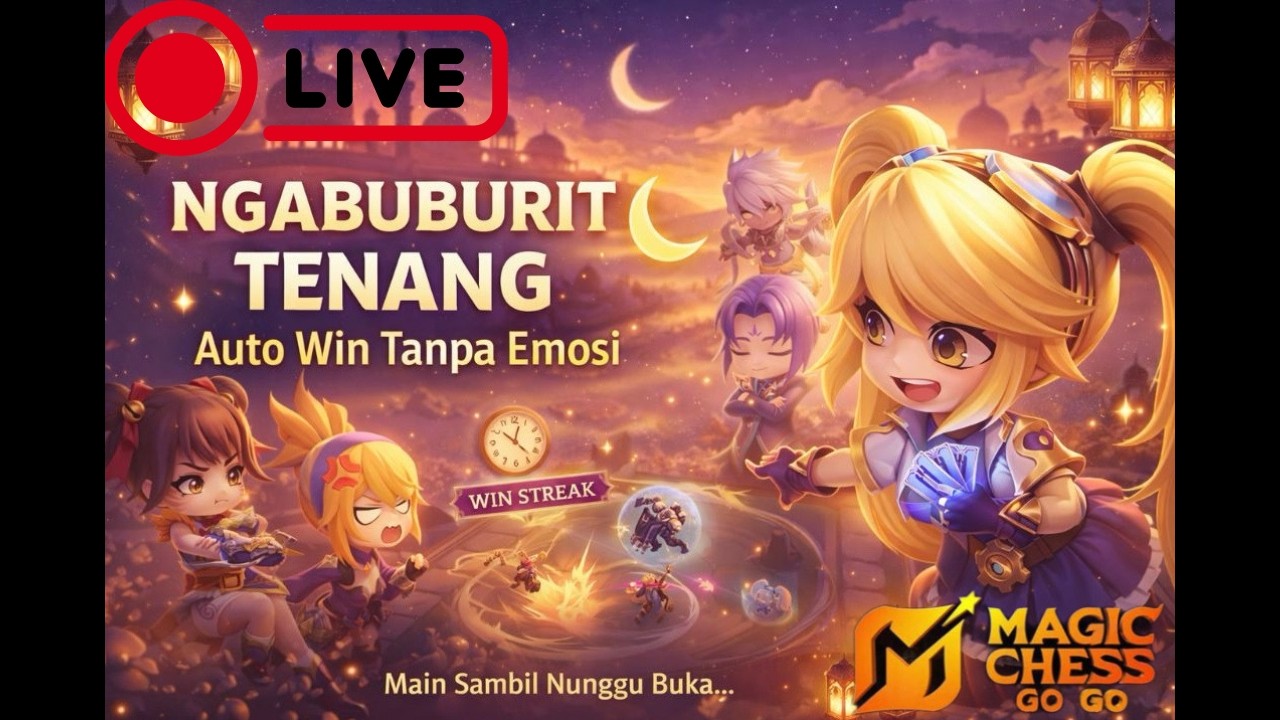 Magic Chess Go Go - Push Rank Tanpa Emosi 🔥 #magicchess #magicchessgogo #autochess