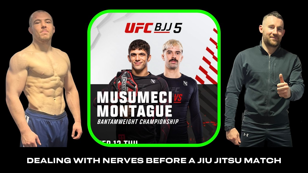 How To Deal With Nerves Before A Jiu Jitsu Match