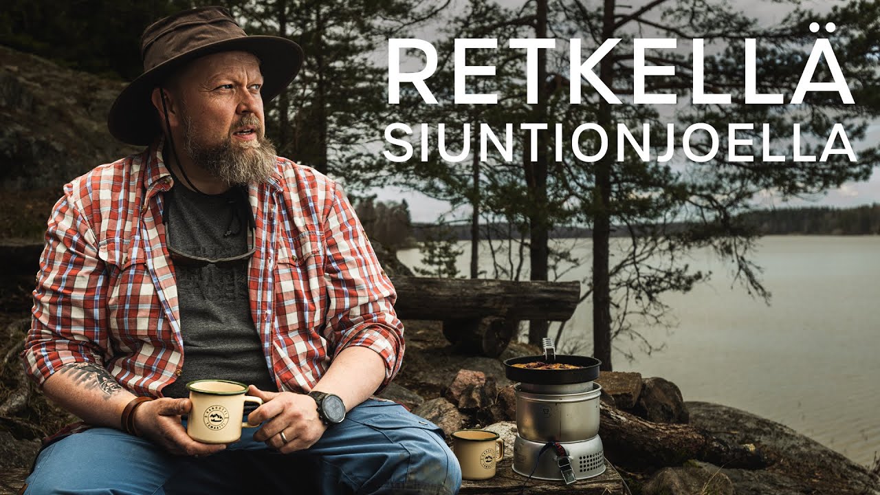 KANOOTILLA Siuntionjoella | BANNOCK -leipä TRANGIALLA | K&T Emalimuki