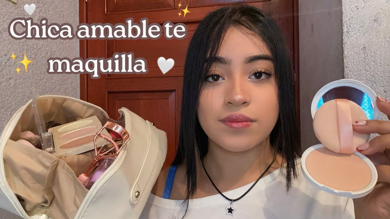 ASMR la popular te maquilla en clase 💕💄📚