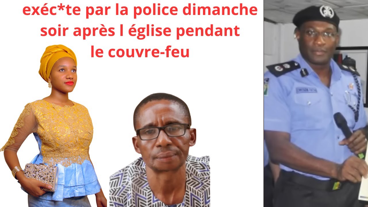 UN TAXI MOTO ARRETER AVEC SON PROPRIETAIRE ET SA FAMILLE EX*CUTE PAR LA POLICE APRES L EGLISE