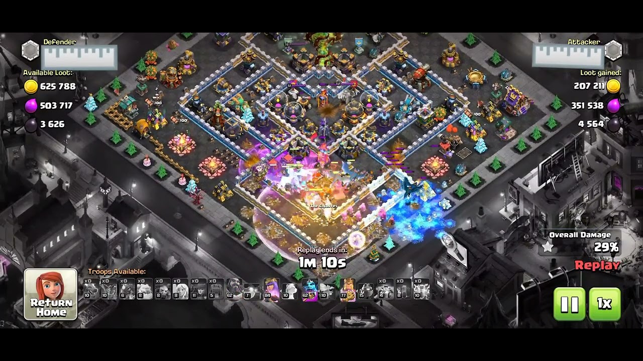 Clash of clans! The city base 
