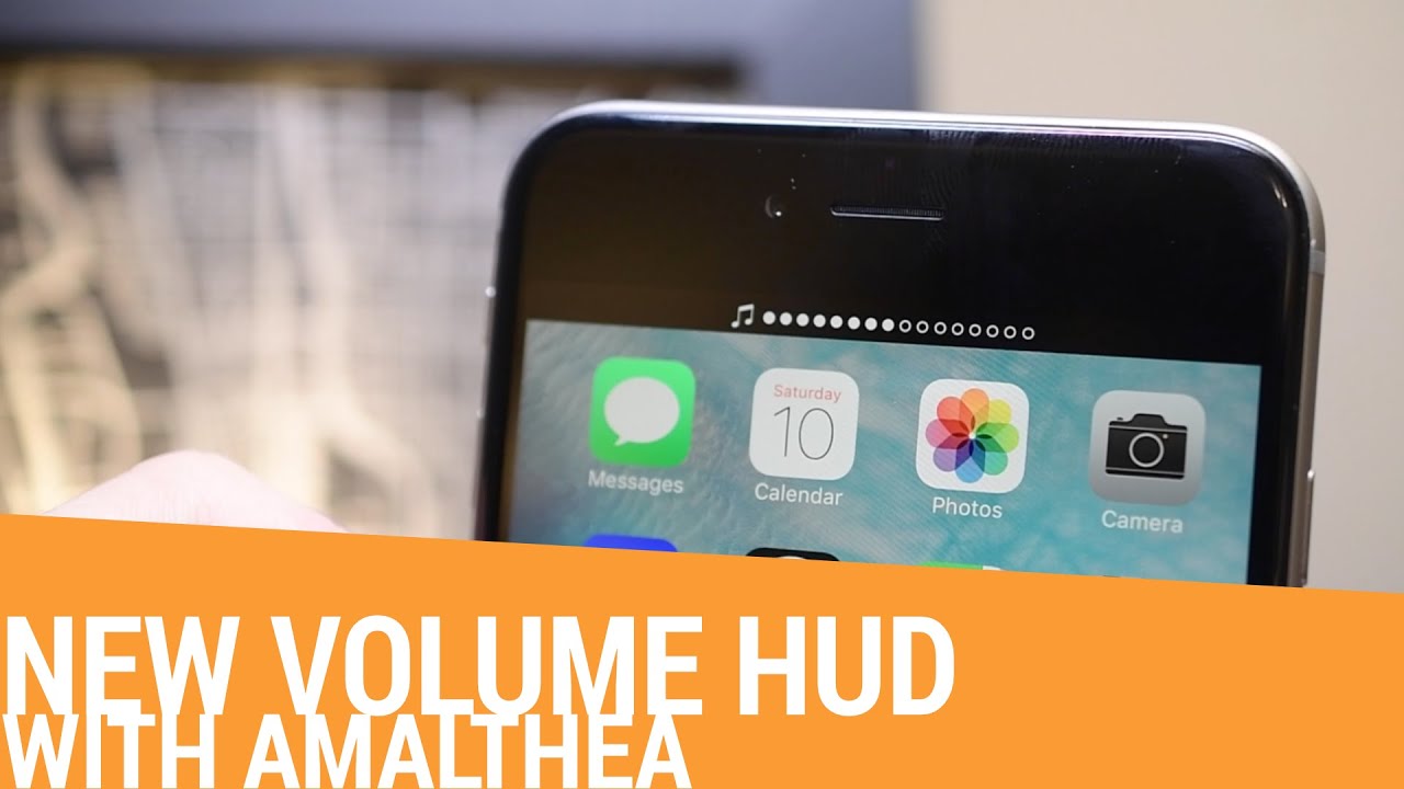 [Tweak] Amalthea: Minimalistic Volume HUD Replacement