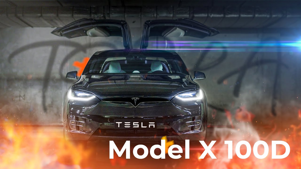 Tesla Model X 100D - Чёрная Молния