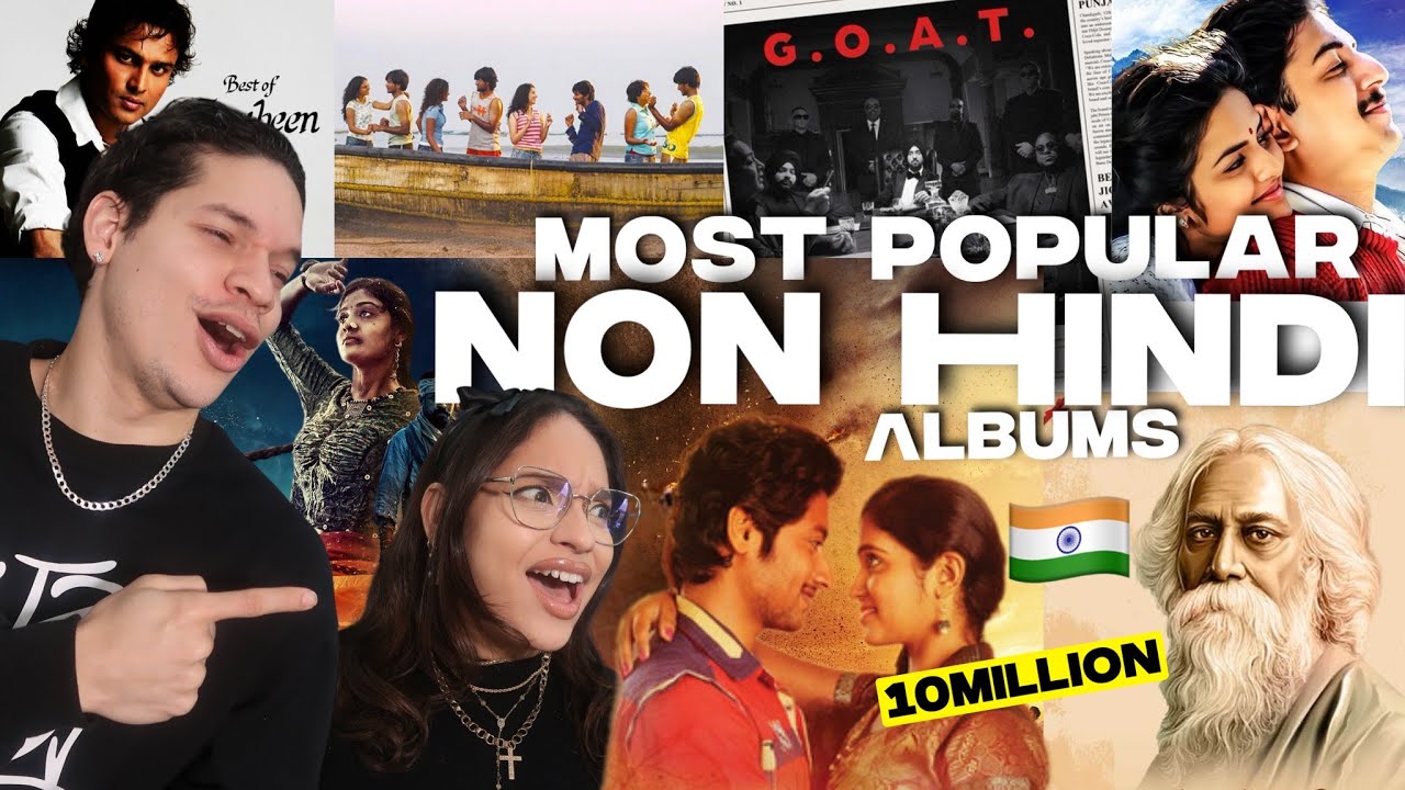Latinos react to 'The Most Popular Non-Hindi Albums in India of all time ft Telugu, Tamil, Marathi +
