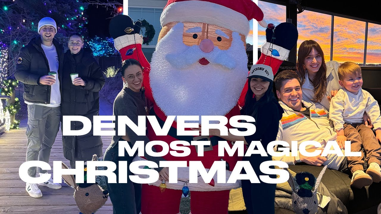 Unforgettable Christmas in Denver | Running, Ice Magic, Santa, Stunning Gardens & More...