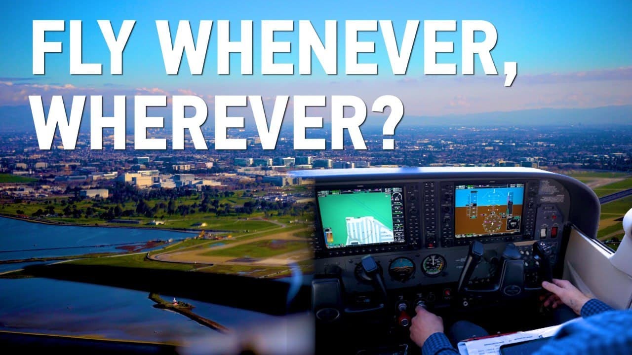 Renting an airplane is as easy as renting a car?