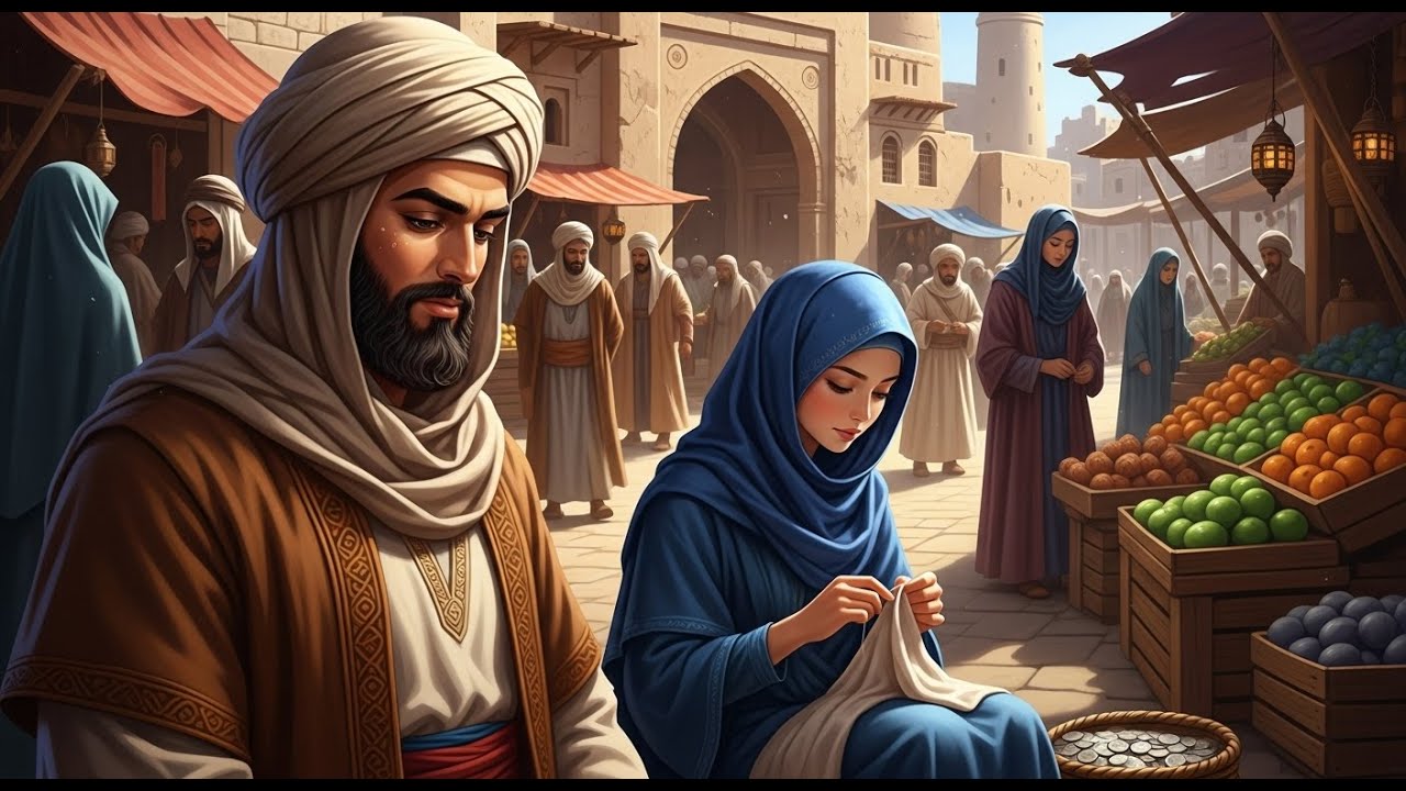 قصة الأرملة التي طمع فيها التاجر الجشع فانقلب عليه السوق كله