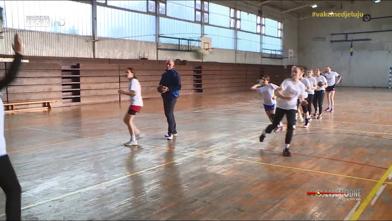 POSLIJEPODNE UZ RTV USK - PRIČA: POSJETILI SMO ŽENSKI RUKOMETNI KLUB U BIHAĆU