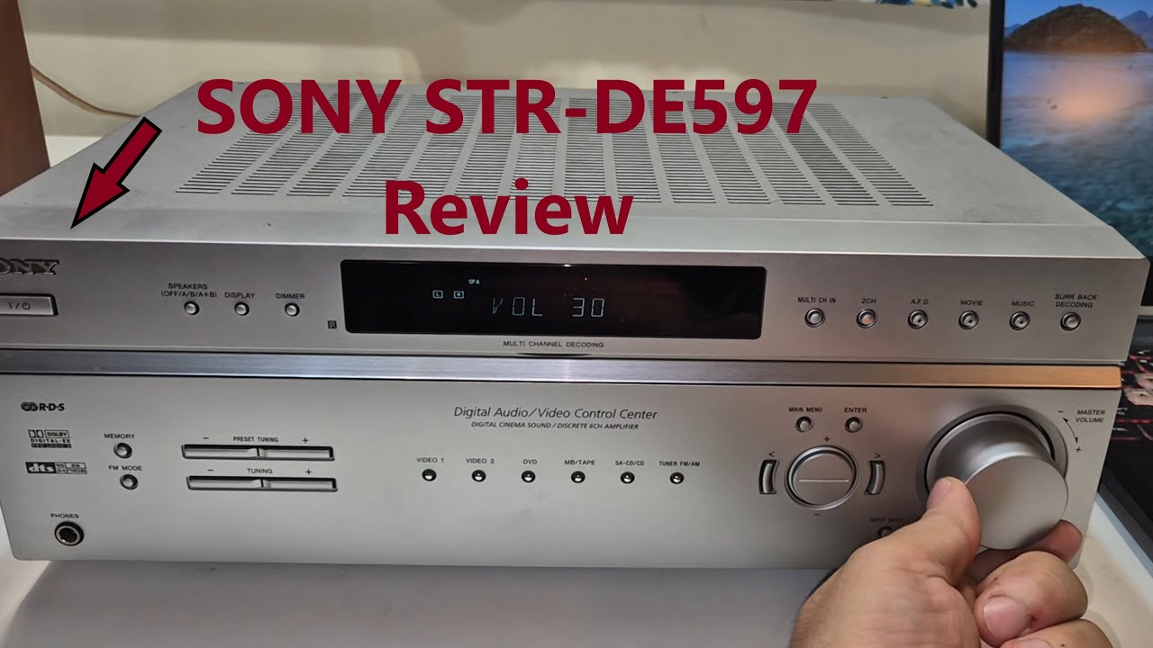 Обзор усилителя AV-ресивера Sony STR DE597