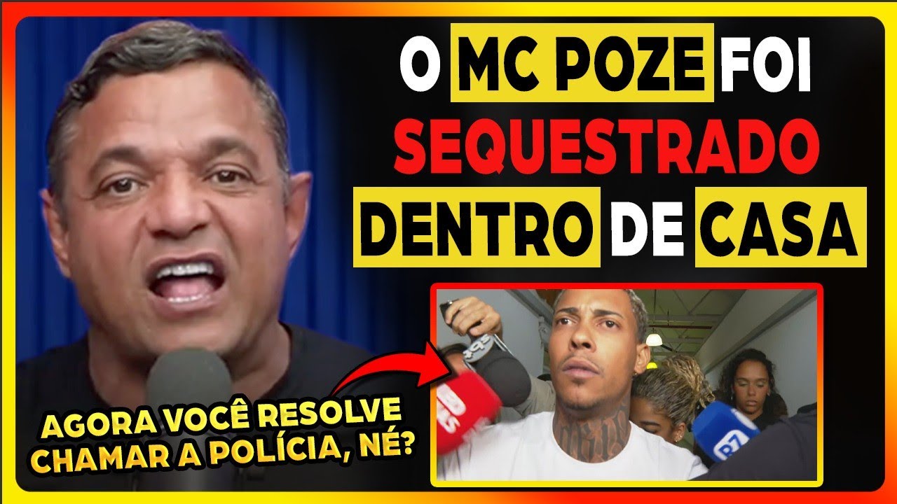 CASO MC POZE: QUEM foi o MANDANTE do SEQUESTRO na CASA dele? | Fala Glauber