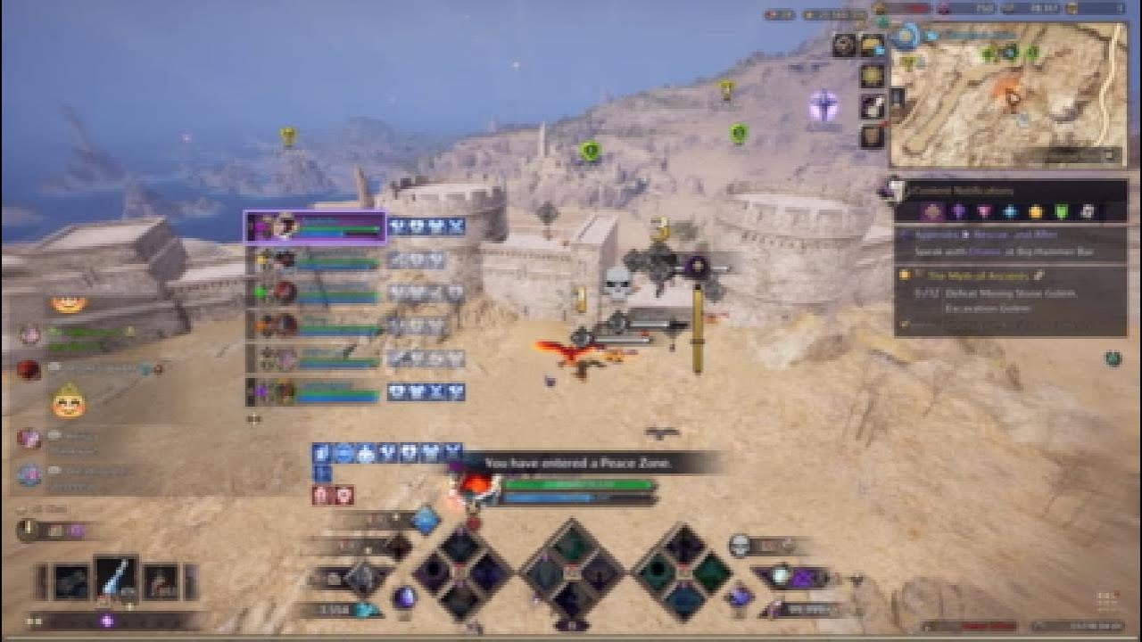 Throne and Liberty - Mimicra VS Bloody Sin | Excavator-9 riftstone