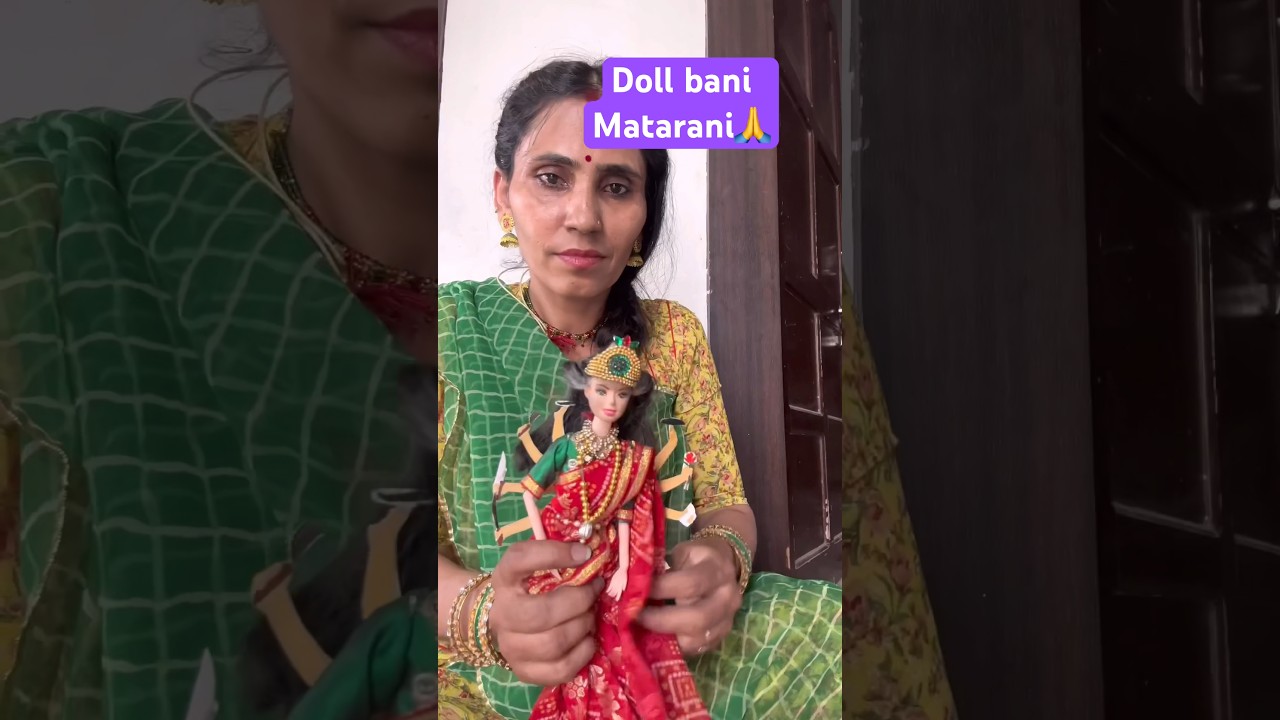 DIY Navratri Special / How ready maa durga getup for girl / Ghamu Saran 
