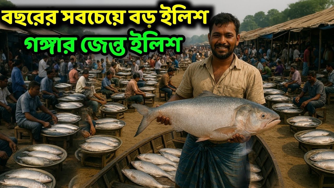 জলের দামে ইলিশ মাত্র 500 টাকা kg। পশ্চিমবঙ্গের মধ্যে সবথেকে সস্তা এখানে ইলিশ পাওয়া যায় ।।