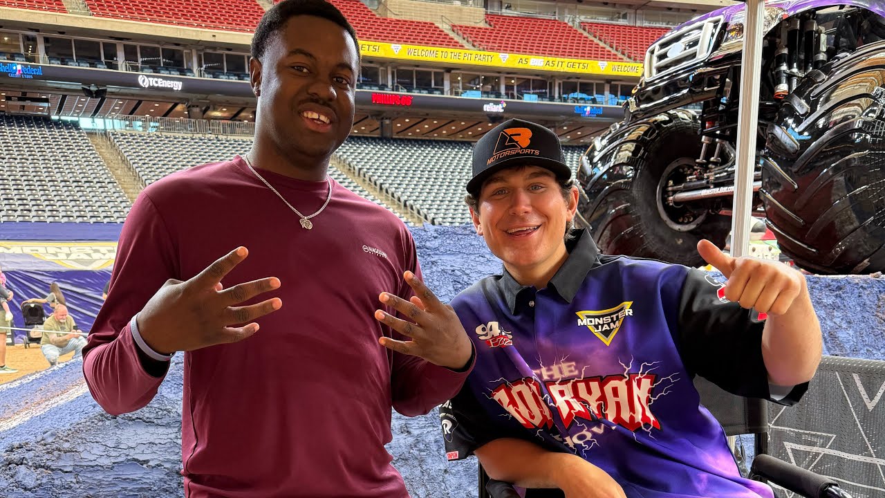 ZACH GARDNER FREESTYLE HOUSTON 2026 #monsterjam