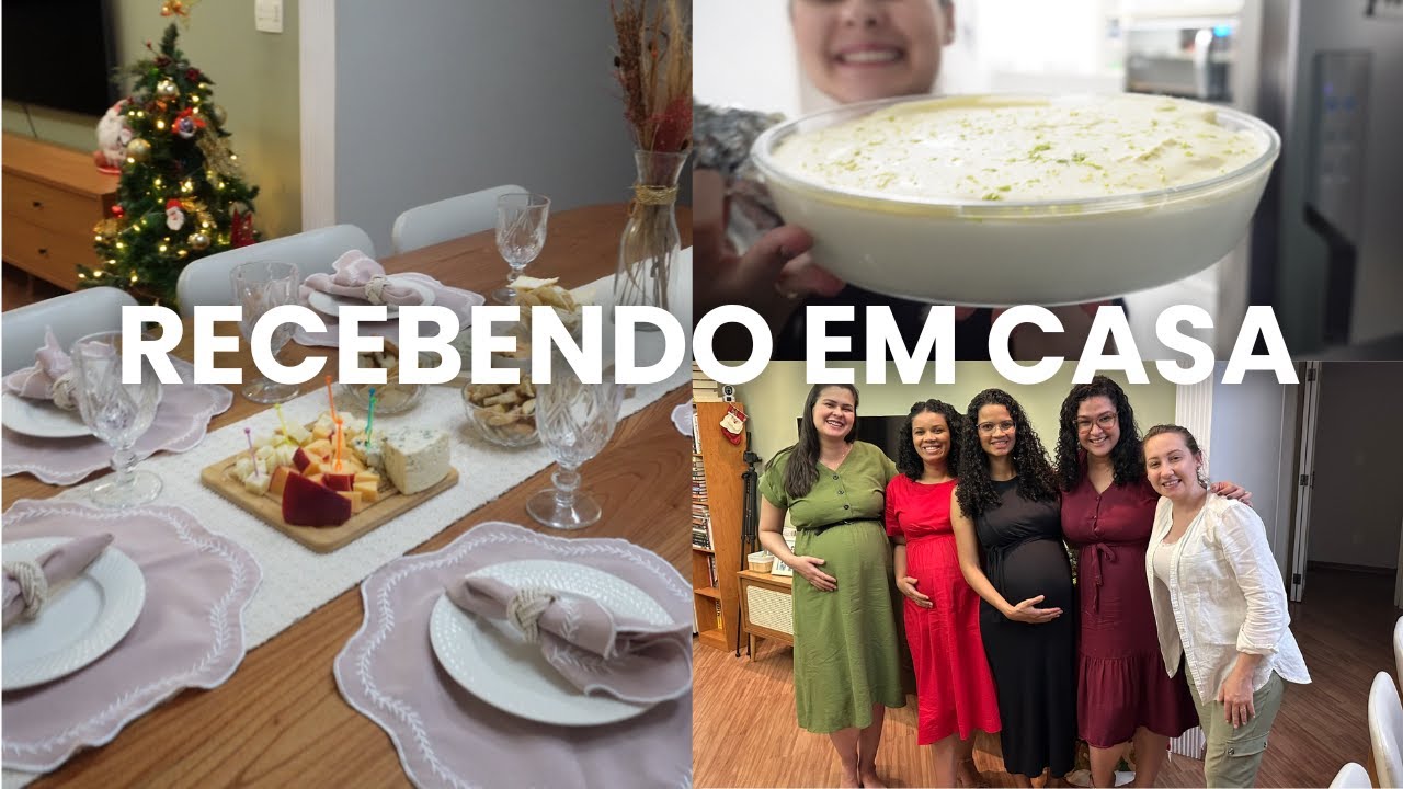 Noite das meninas 🩷🌷✨, preparativos, mesa posta e papo sobre amizades na fase adulta