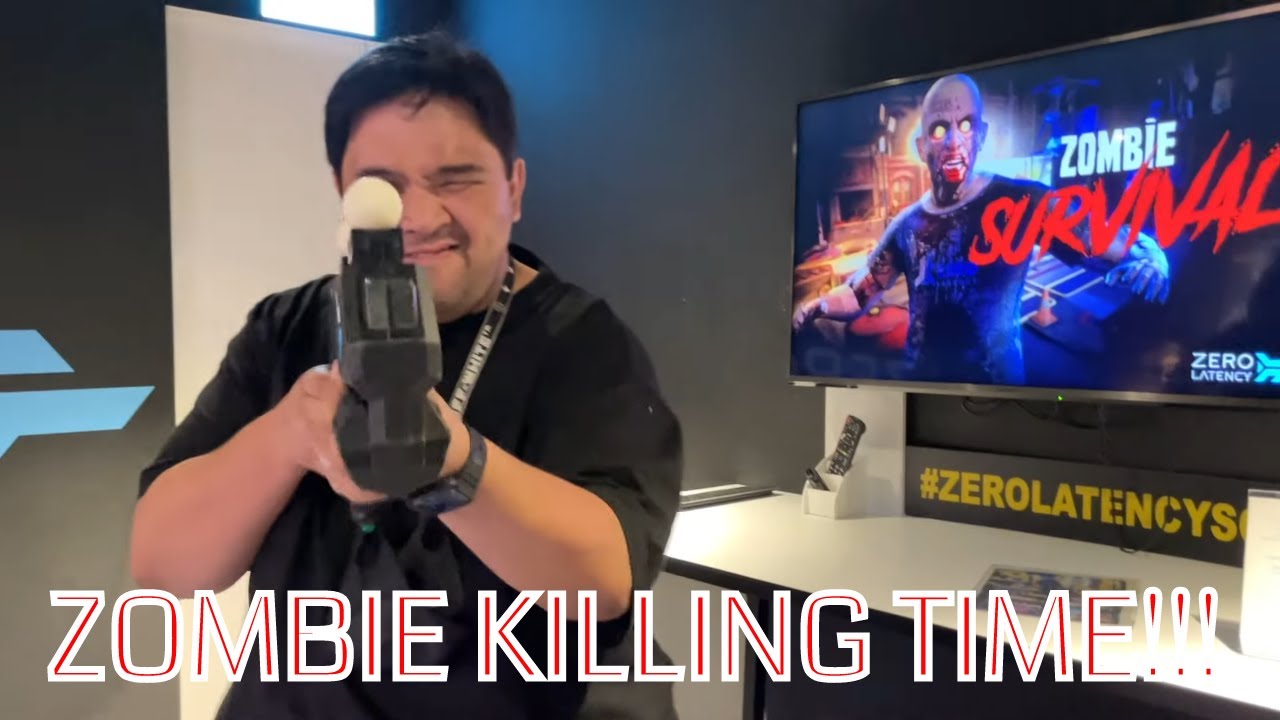 Singapore Vlog 1: Killing Zombies, HARRY POTTER Cafe, and CHILI CRAB!