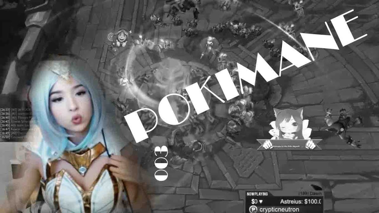 POKIMANE'S LUX COSPLAY | SHE LIKES CEREALS ;) | MIDLANE LUX AP | LoL Best Stream Moments
