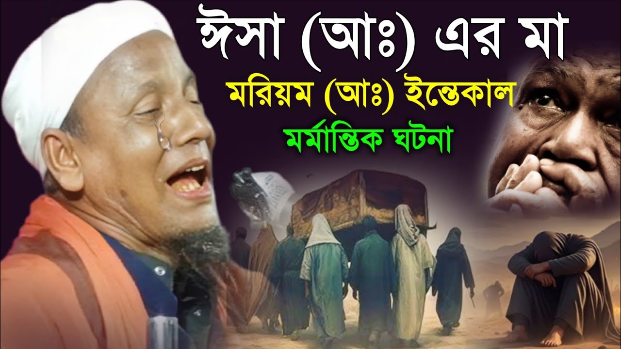 ঈসা (আঃ) এর মা মরিয়ম (আঃ) এর ইন্তেকালের মর্মান্তিক ঘটনা। Maulana Afsar Ali Bayan.
