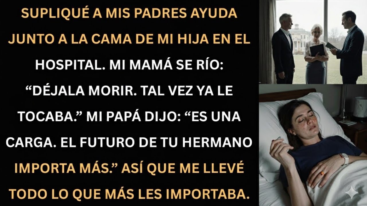 Les Supliqué Ayuda Para Mi Hija en el Hospital y Me Despreciaron — Entonces Tomé Todo Lo Que Tenían.