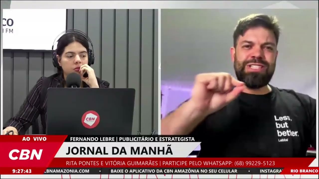 Entrevista Fernando Lebbe - CBN Rio Branco - Full Marketing