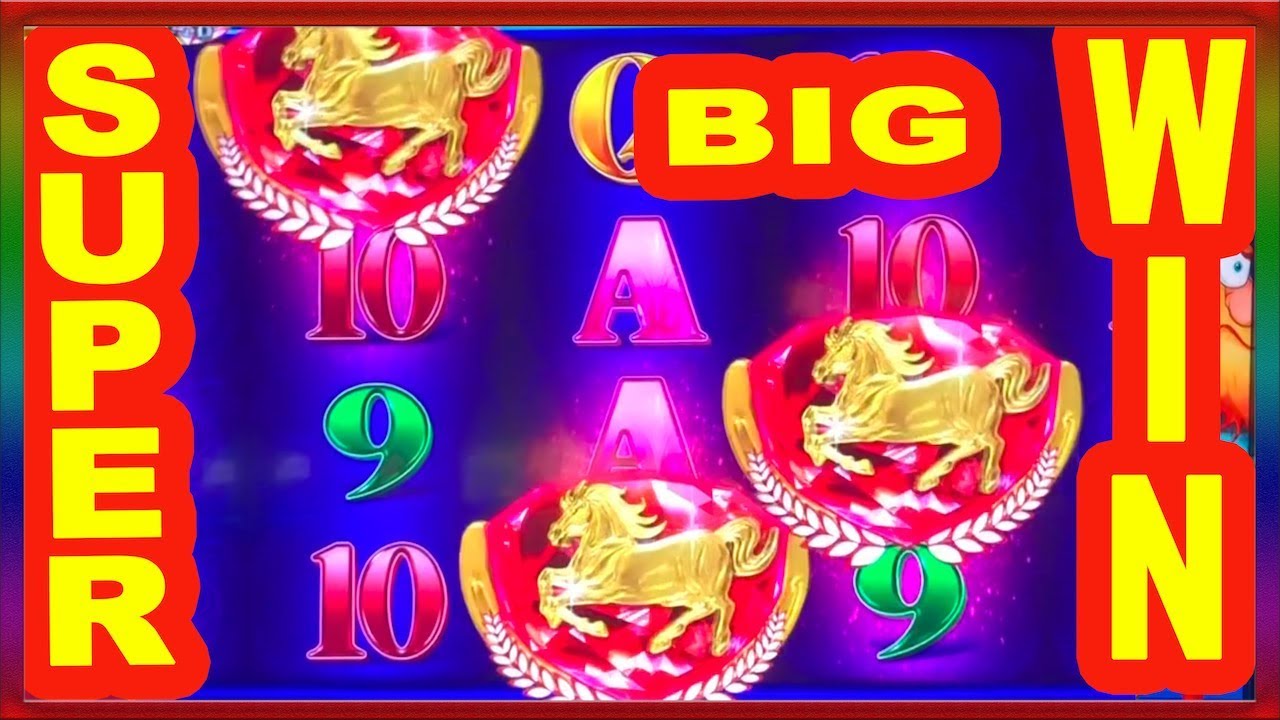 ** SUPER BIG WIN ** DEVINE HORSES ** NEW KONAMI GAME ** SLOT LOVER **