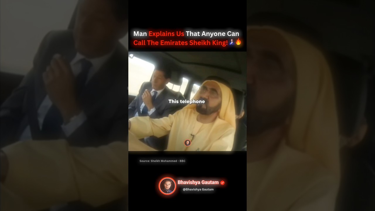 This Man Explained Us Anyone Can Call The Dubai Sheikh King! 🇦🇪🤑🔥 #rich #money #usa #podcast #shorts