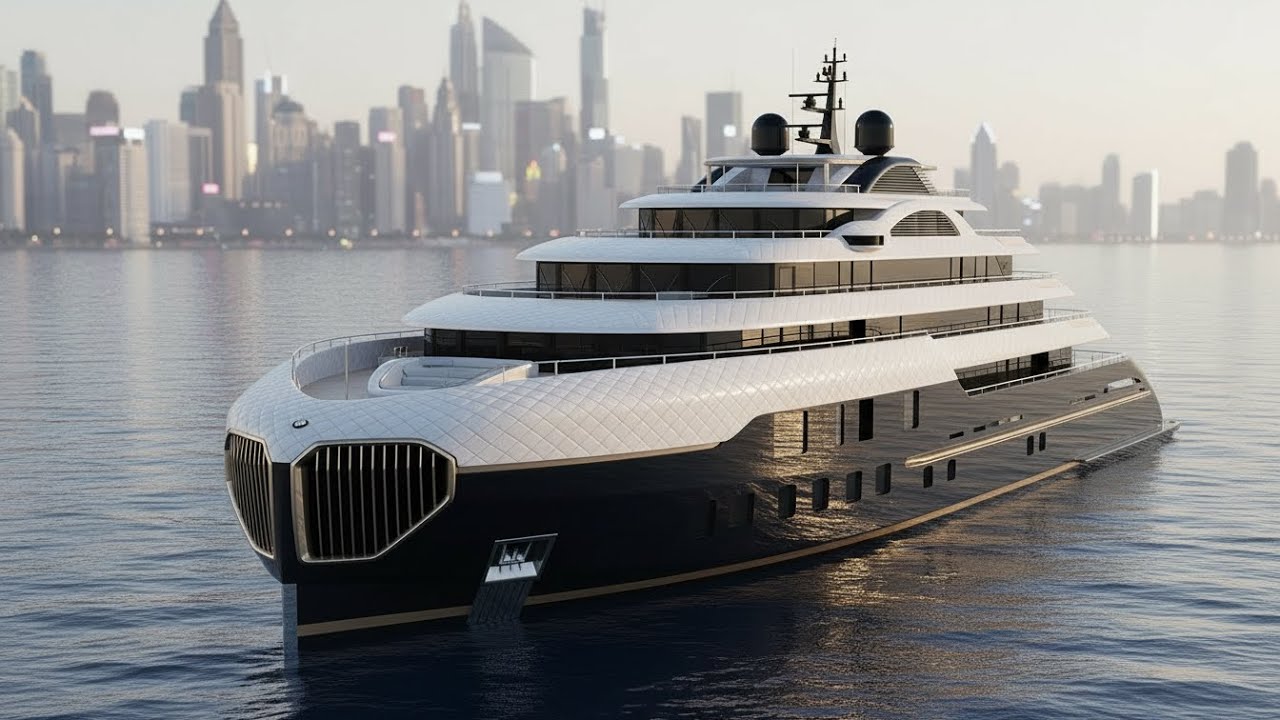 $420 Million Luxury  BMW-Grille Superyacht Is Coming in 2027|Velvet Empire #Superyacht#LuxuryDesign