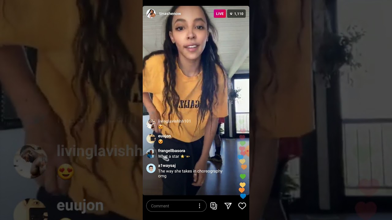Tinashe teaching HopScotch dance on IG live Part 2