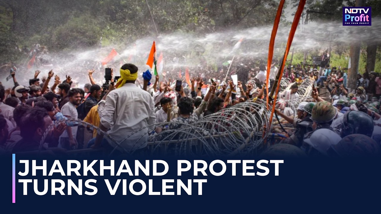 'Lathi-charge, Tear Gas & Water Cannons': Jharkhand JPSC Student Protesters Claim Police Brutality