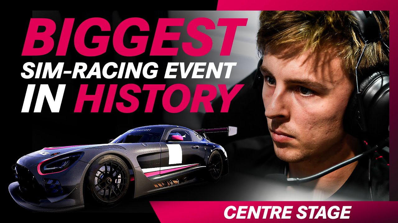 Our Esports team takes on the BIGGEST sim-racing event in HISTORY 🔥 | Centre Stage.