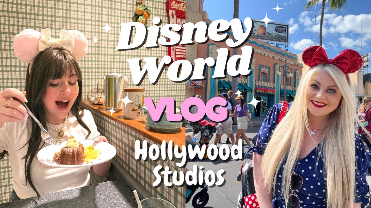 WALT DISNEY WORLD ✨ VLOG 4 🎬 Hollywood Studios & 50's Prime Time Cafe