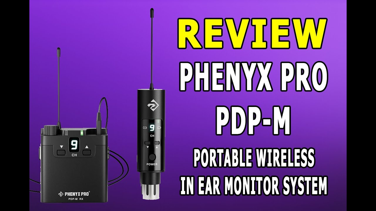 Budget Wireless IEM? Phenyx Pro PDP-M Review