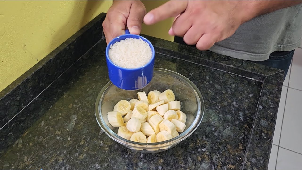 Misture Arroz com Banana! O Resultado me Surpreendeu! Foi o Dono do Restaurante que ensinou