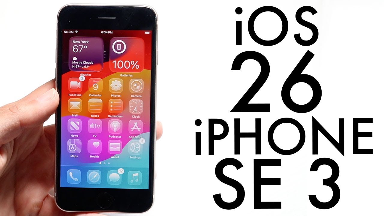 iOS 26 на iPhone SE (2022)! (Обзор)