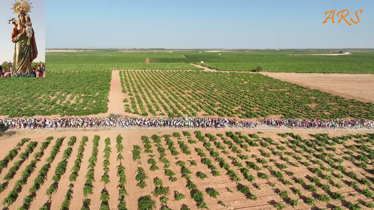Traída de la Virgen de Manjavacas en Mota del Cuervo 2024