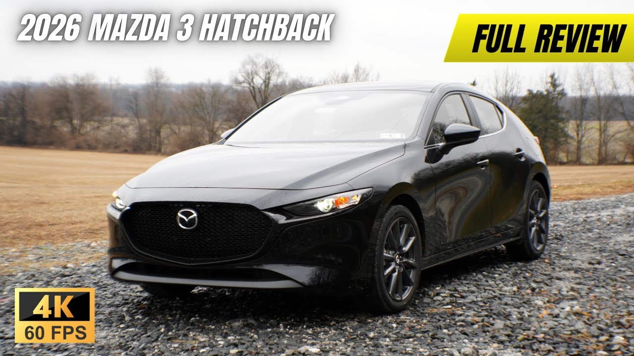 Обзор хэтчбека Mazda 3 2026 года | УВЛЕКАТЕЛЬНЫЙ ПОЛНОПРИВОДНЫЙ ХЭТЧБЕК!!!