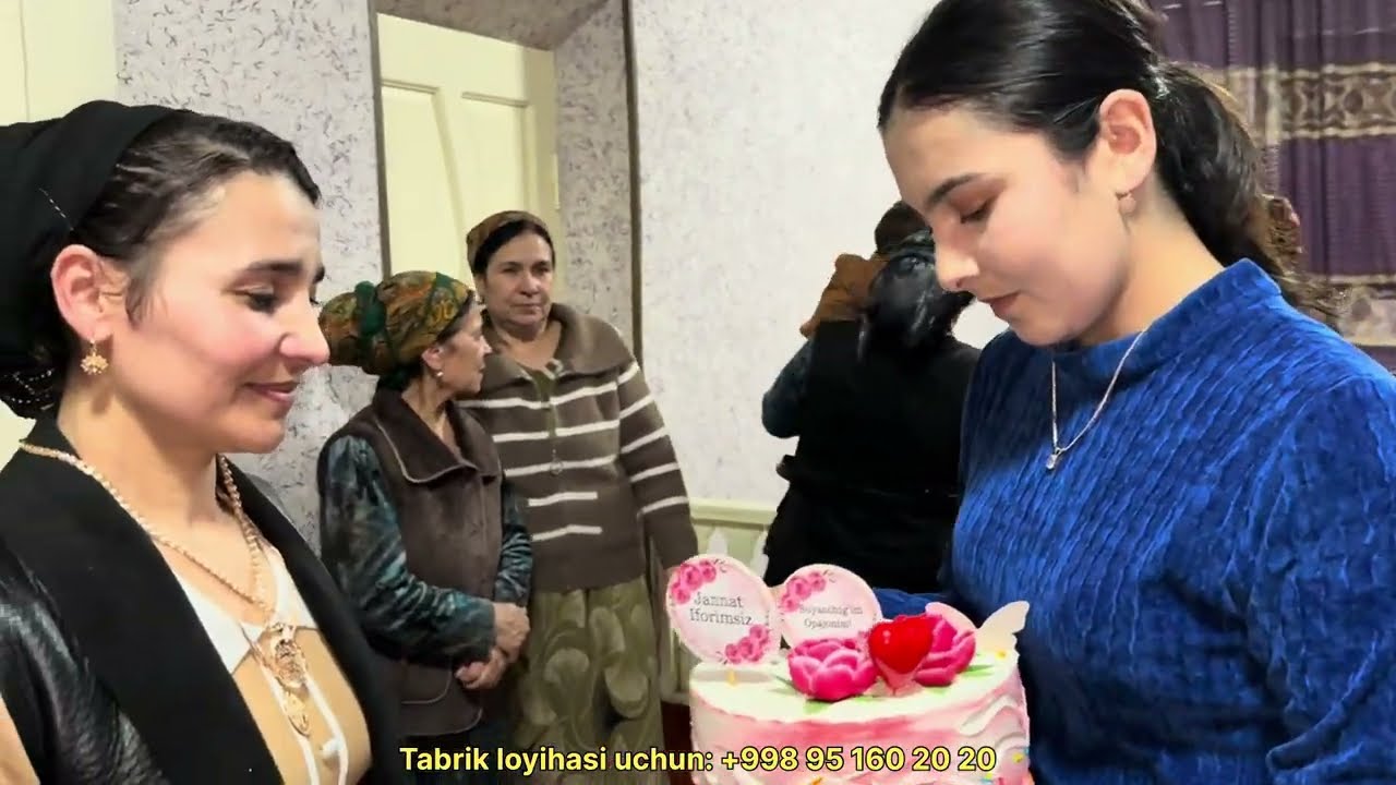15-FEVRAL 2026-YIL. JANNATIM ONAM TABRIK LOYIHASI. TOʻRTKOʻL, AQQAMISH OFYDA MEHMONDAMIZ. 